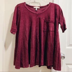NWT Anthropologie Eri + Ali Waterfall Swing Shirt